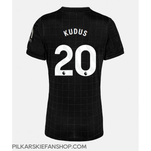 Koszulka piłkarska Tottenham Hotspur Mohammed Kudus #20 Strój wyjazdowy dla kobiety 2025-26 tanio Krótki Rękaw Koszulka piłkarska Tottenham Hotspur Mohammed Kudus #20 Strój wyjazdowy dla kobiety 2025-26 tanio Krótki Rękaw